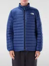 The North Face Quilted Padded Jacket In Blue
