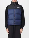 The North Face 1996 Retro Nuptse Water Resistant Down Puffer Vest In Blue
