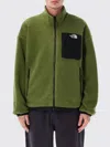 The North Face Reversible Fleece Jacket Wind Protection In Green