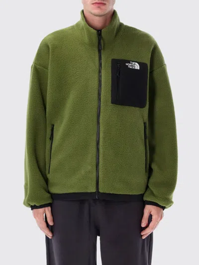 THE NORTH FACE JACKET THE NORTH FACE MEN COLOR GREEN,H61468012