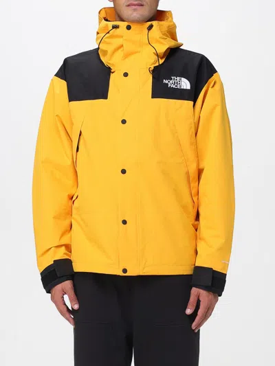 The North Face Dryvent Mono Nylon Windbreaker Jacket In Yellow