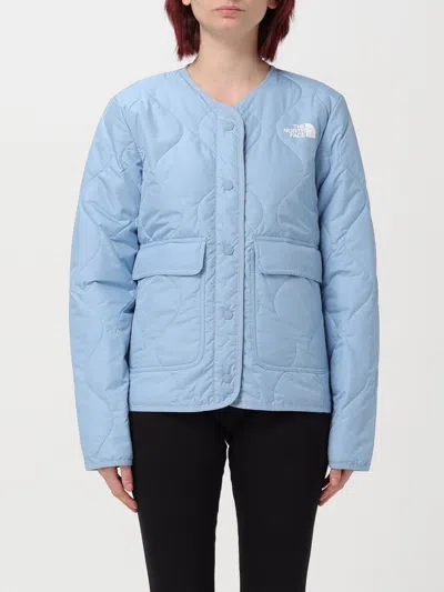 THE NORTH FACE JACKET THE NORTH FACE WOMAN COLOR BLUE,F41170009