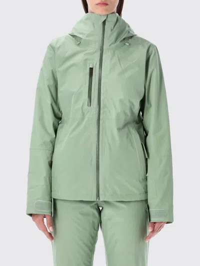 THE NORTH FACE JACKET THE NORTH FACE WOMAN COLOR GREEN,H55527012