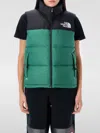 THE NORTH FACE WAISTCOAT THE NORTH FACE WOMAN COLOR GREEN,G39389012