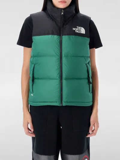 THE NORTH FACE WAISTCOAT THE NORTH FACE WOMAN COLOR GREEN,G39389012