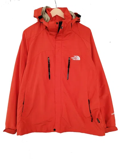 Pre-owned The North Face Jacket Windbreaker Summit Series Goretex In Orange
