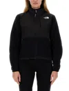 The North Face Denali 2 Paneled Recycled Fleece And Shell Jacket In Black