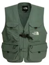 The North Face Sleeveless Mesh Buckle Front Pockets Jackets