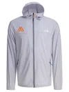 The North Face Elastic Cuffs Hooded Design Side Zip Pockets In Blue
