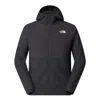 The North Face Jackets And Jackets Man  Nf0a89jju8m1 M Glacier Hw Fz Hd Asphg/tnfbk In Black
