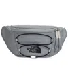 The North Face Jester Lumbar Bum Bag In Gray In Mid Grey Dark Heather,tnf Black