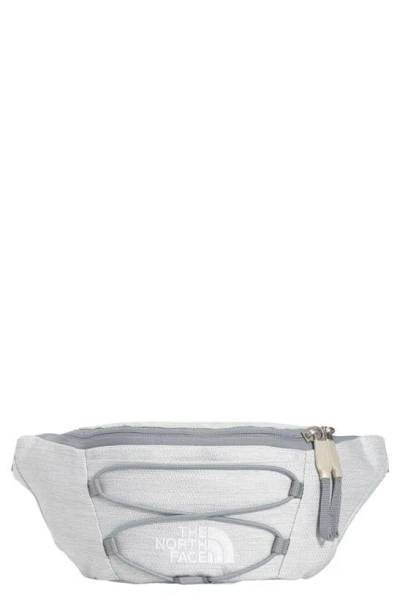 The North Face Jester Lumbar Pack Belt Bag In White Metallic M Lange/ Grey
