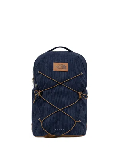 The North Face Jester Pro Corduroy Backpack In Blue