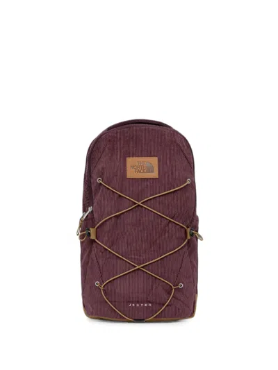 The North Face Jester Pro Corduroy Backpack In Brown