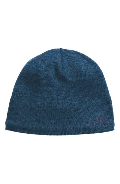 The North Face Jim Beanie In Shady Blue Heather