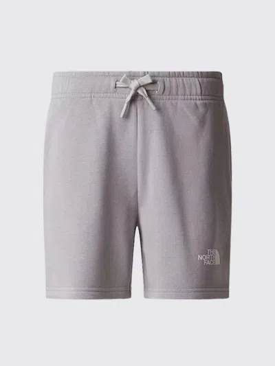 The North Face Kids'  Jogging Shorts In Cotton In Gray
