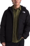 The North Face Junction Insulated Hooded Puffer Jacket In Tnf Black