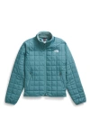 The North Face Junction Insulated Jacket In Algae Blue