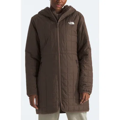 The North Face Junction Insulated Parka In Smokey Brown