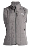 The North Face Junction Quilted Heatseeker Eco Vest In Smoked Pearl