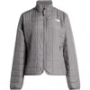 The North Face Junction Water Repellent Insulated Jacket In Smoked Pearl