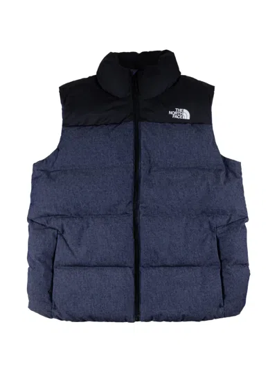 The North Face Kanaga Zip Gilet In Blue