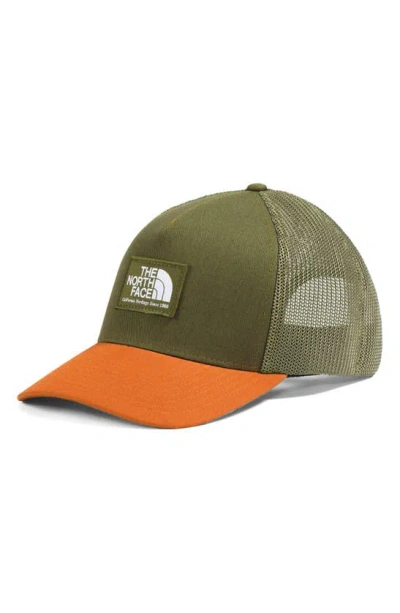 The North Face Keep It Patched Structured Trucker Hat In Green