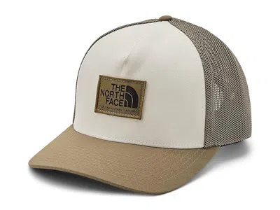 The North Face Keep It Patched Trucker Traditional Hats Cedar/white Dune: One Size In Brown