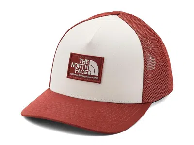 The North Face Keep It Patched Trucker Traditional Hats Iron Clay/white Dune: One Size