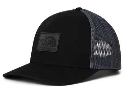 The North Face Half Dome Trucker Traditional Hats Tnf Black/leather Patch: One Size