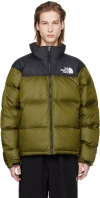 The North Face 1996 Retro Nuptse Jacket In Pib Forest Olive