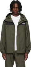 The North Face Antora Jacket In Green In Taupe Green/blck Bqw