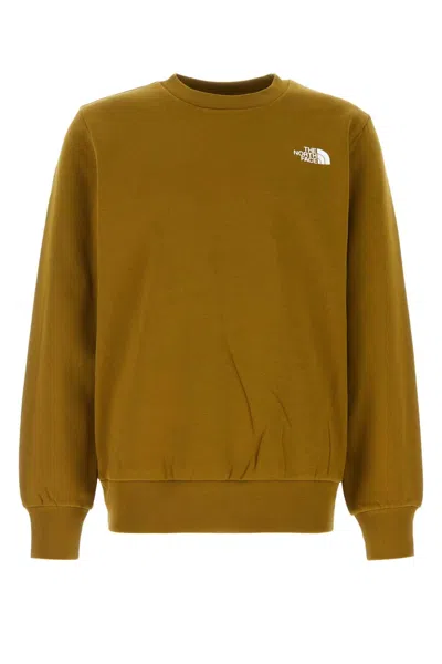 The North Face Khaki Cotton Blend Sweatshirt