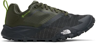 The North Face Khaki Offtrail Tr Gore-tex Trail Running Trainers In Taupe Green/grey 79k