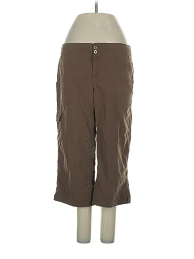Pre-owned The North Face Khaki Pant In Brown
