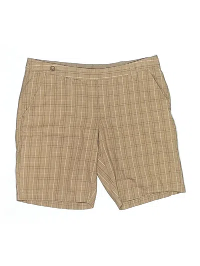 Pre-owned The North Face Khaki Shorts In Brown