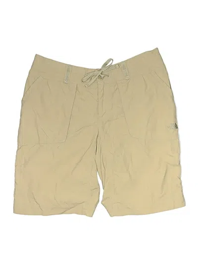 Pre-owned The North Face Khaki Shorts In Brown