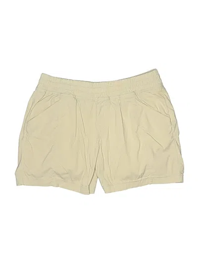 Pre-owned The North Face Khaki Shorts In Brown