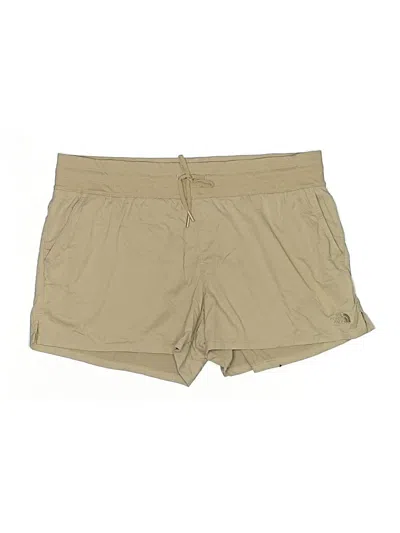 Pre-owned The North Face Khaki Shorts In Brown
