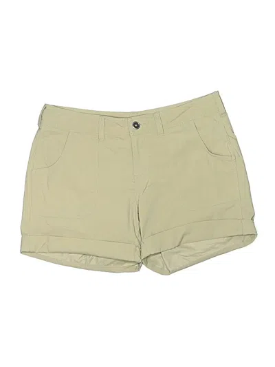 Pre-owned The North Face Khaki Shorts In Brown