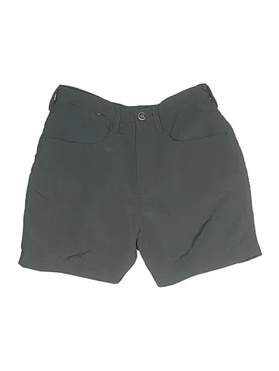 Pre-owned The North Face Khaki Shorts In Green
