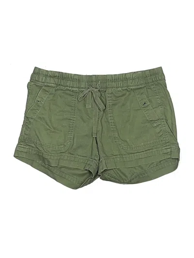 Pre-owned The North Face Khaki Shorts In Green