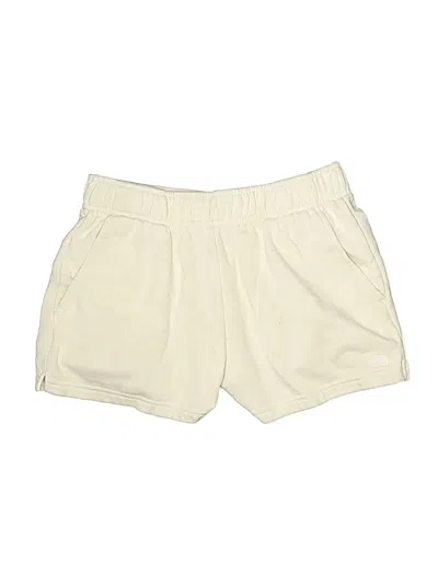 Pre-owned The North Face Khaki Shorts In Ivory