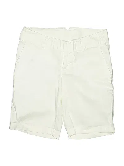Pre-owned The North Face Khaki Shorts In Ivory