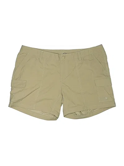 Pre-owned The North Face Khaki Shorts In Tan