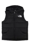 The North Face Ki D Hooded Vest In Black
