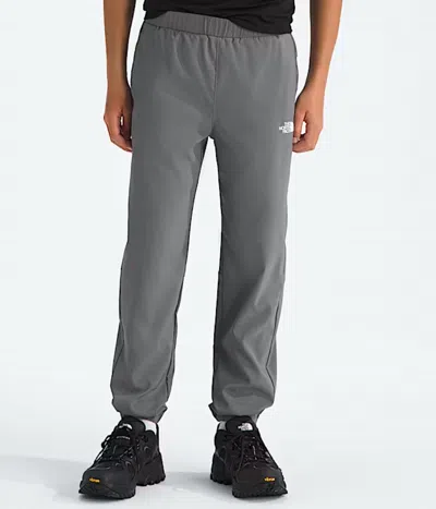 The North Face Kid's Boys' On The Trail Pull-on Pants In Smocked Pearl In Gray
