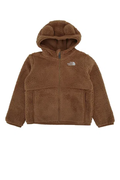 The North Face Kid Campshire F/z Hoodie In Brown