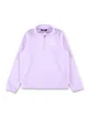 The North Face Kid Glacier 1/4 Zip Fleece In Purple