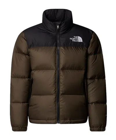 The North Face Kids 1996 Retro Nuptse Jacket In Brown